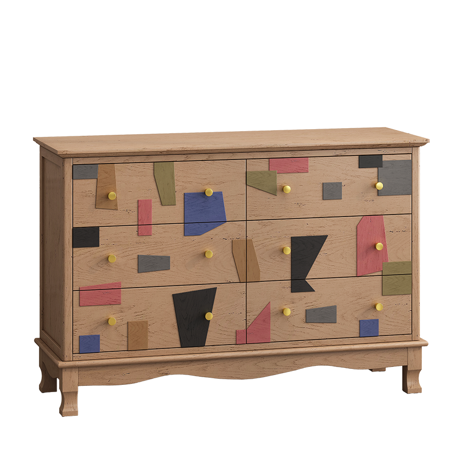 Urban Mosaic 6-Drawer Cabinet